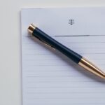 Penna på papper